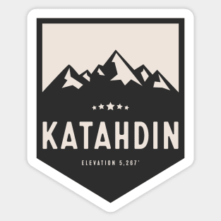 Katahdin Sticker